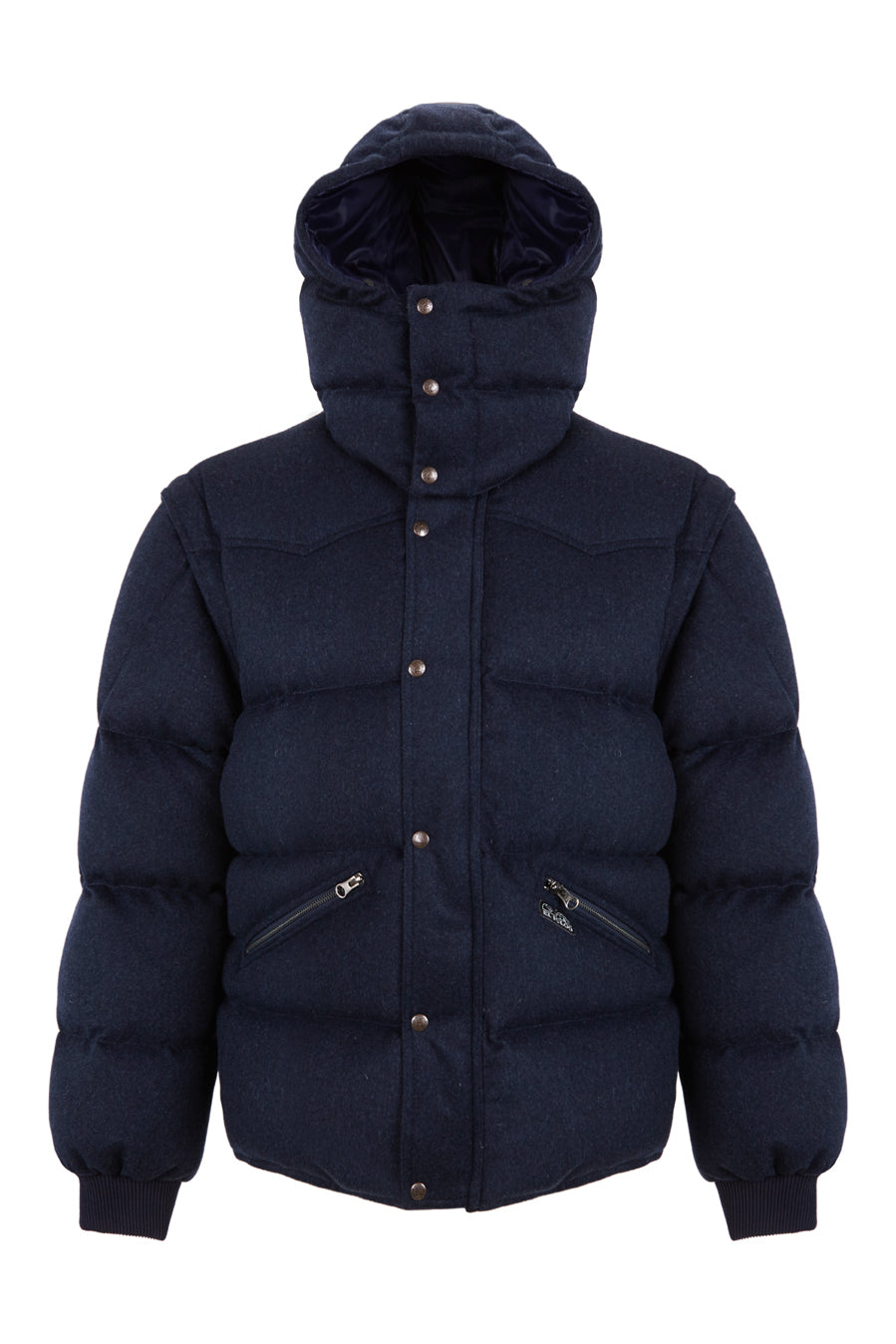 Chaqueta plumas cashmere