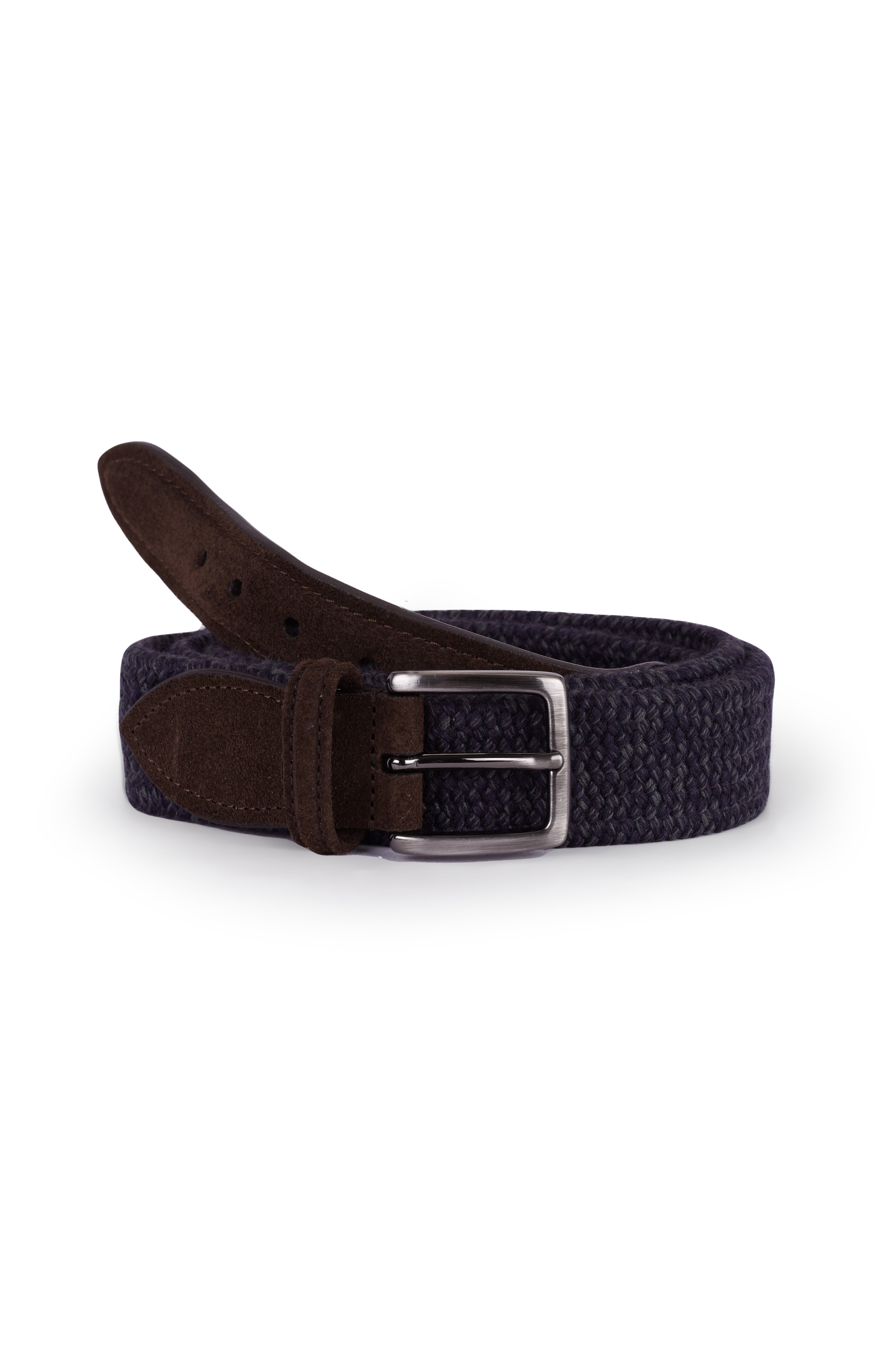 Wool braided belt