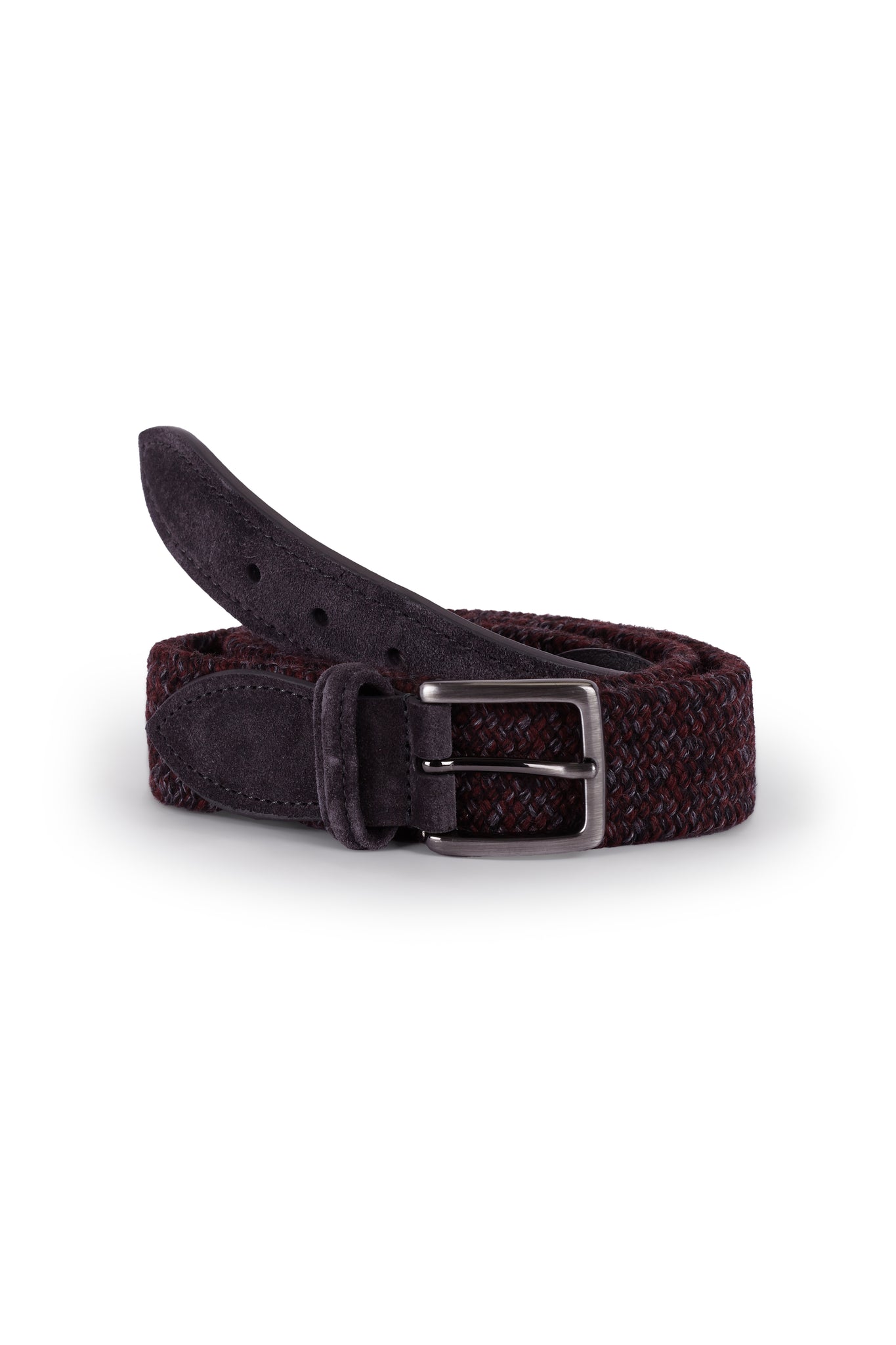 Wool braided belt