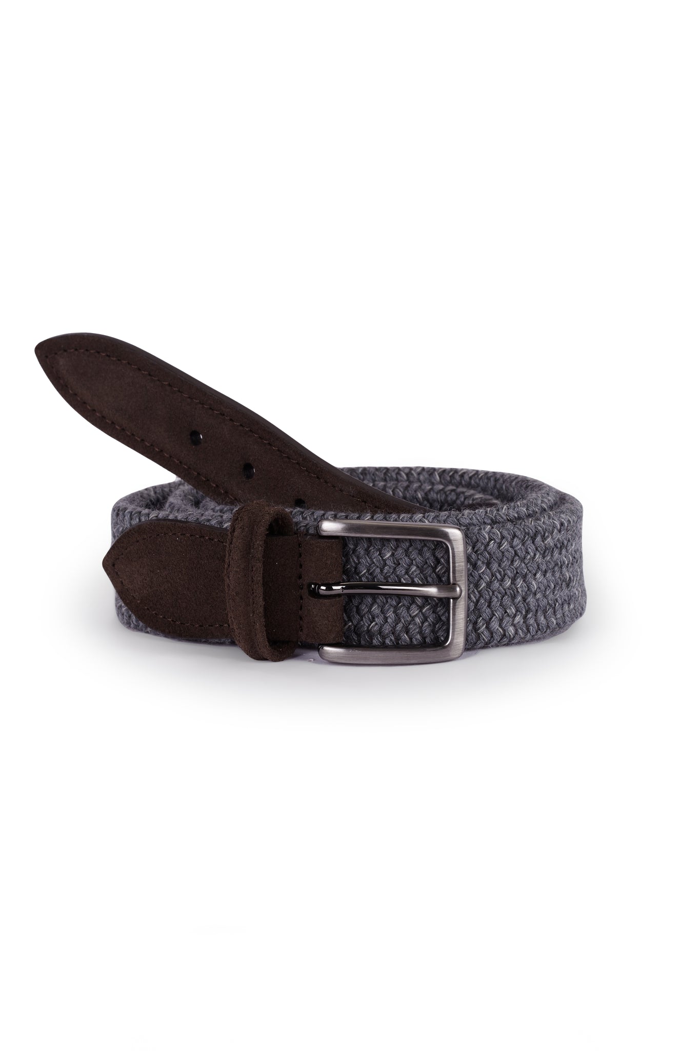 Wool braided belt