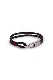 Pulsera piel trenza