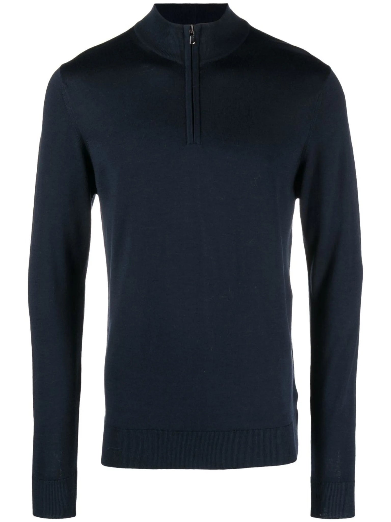 Jersey cremallera cuello alto
