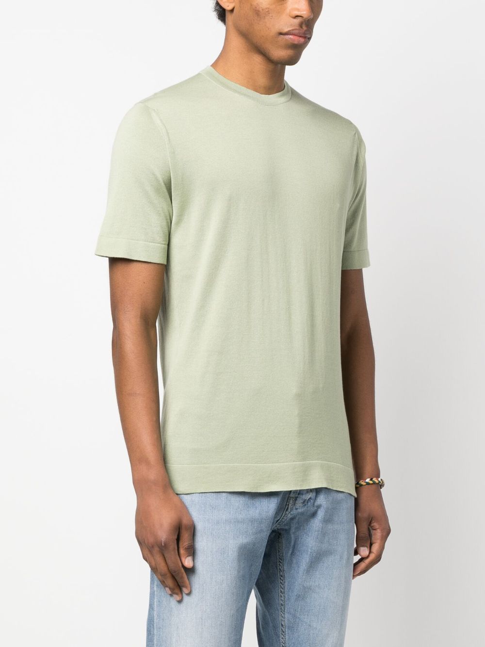 Cotton T-shirt with box M/C