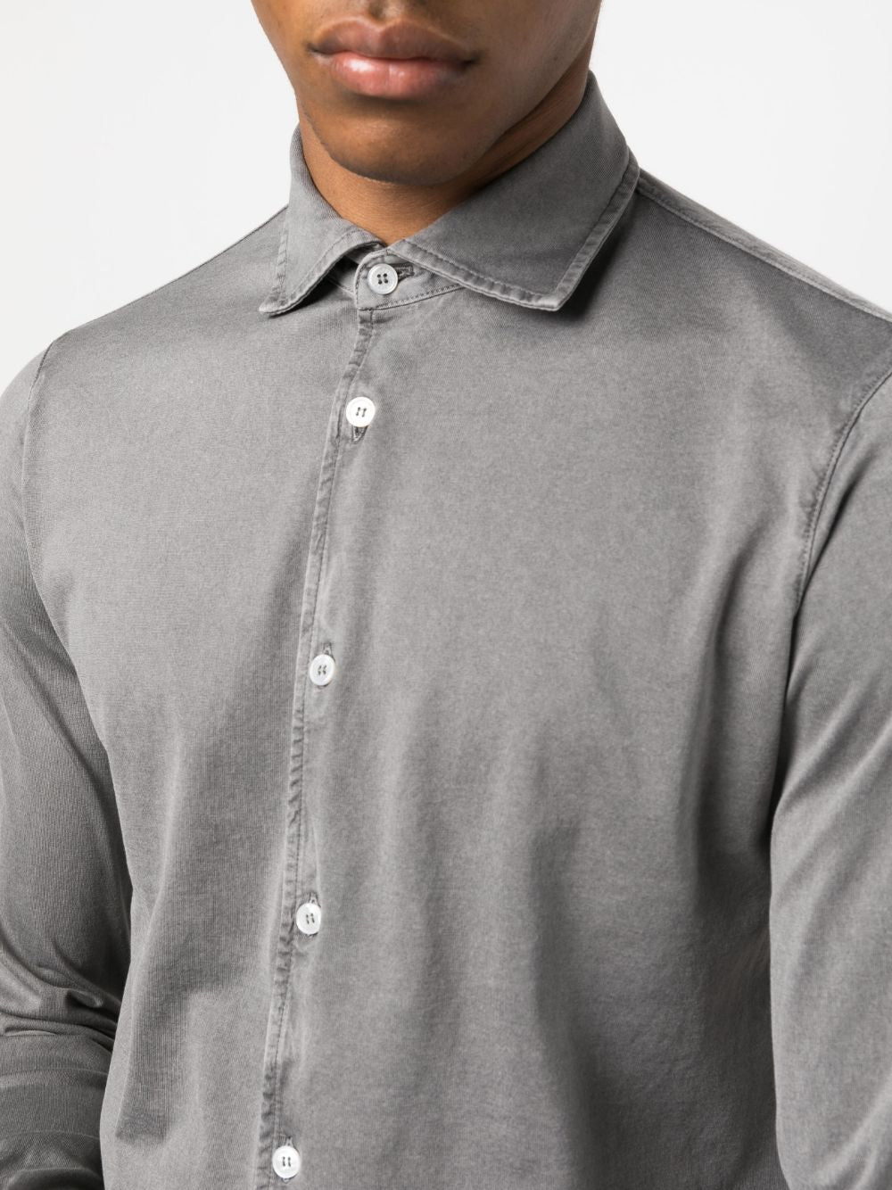 Plain cotton shirt