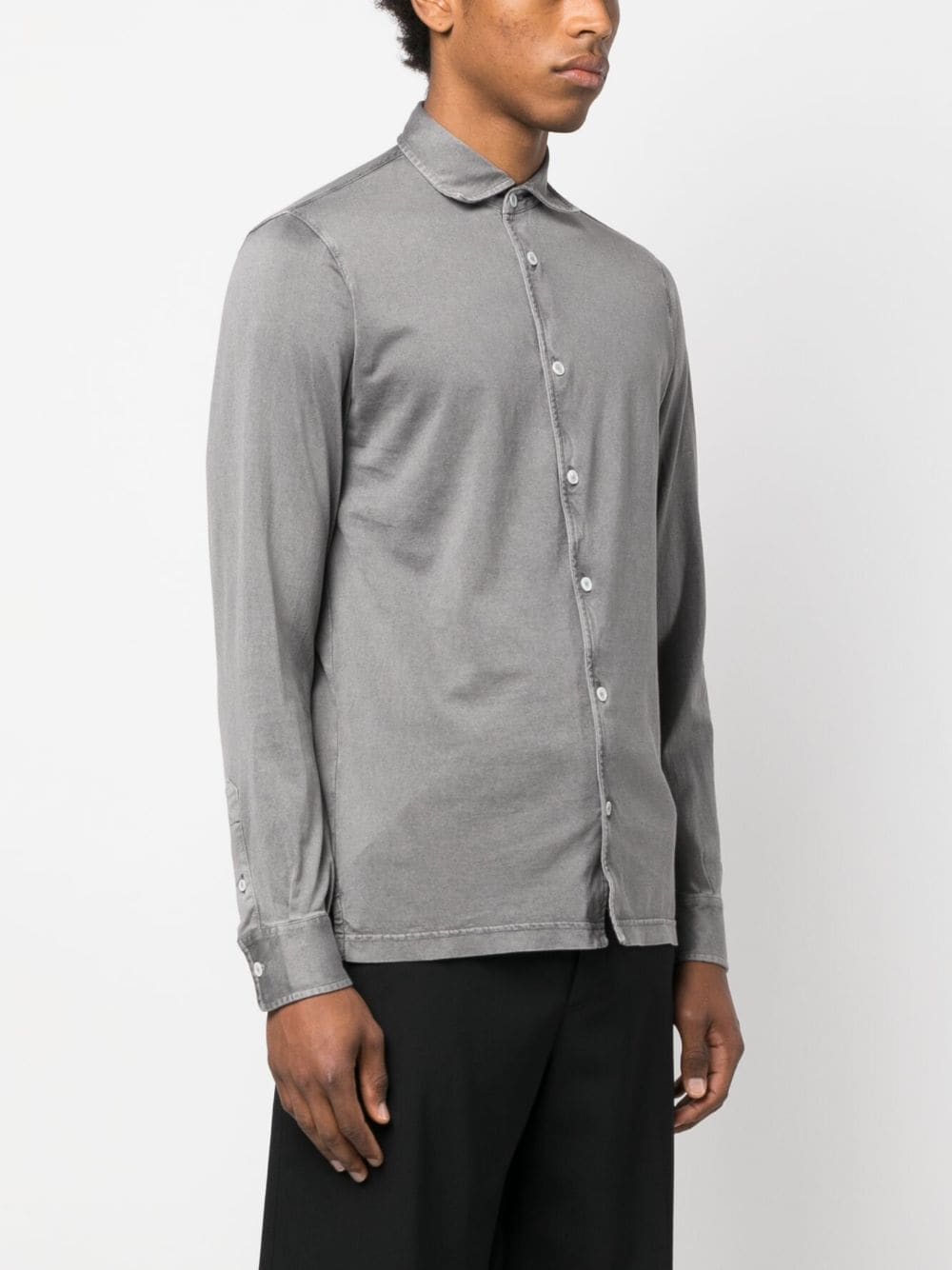 Plain cotton shirt