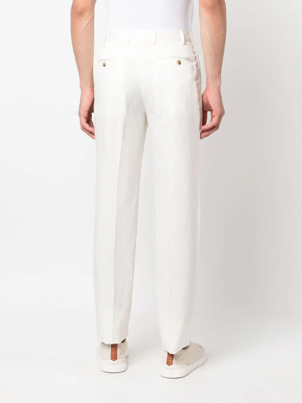 Pantalon lino seda