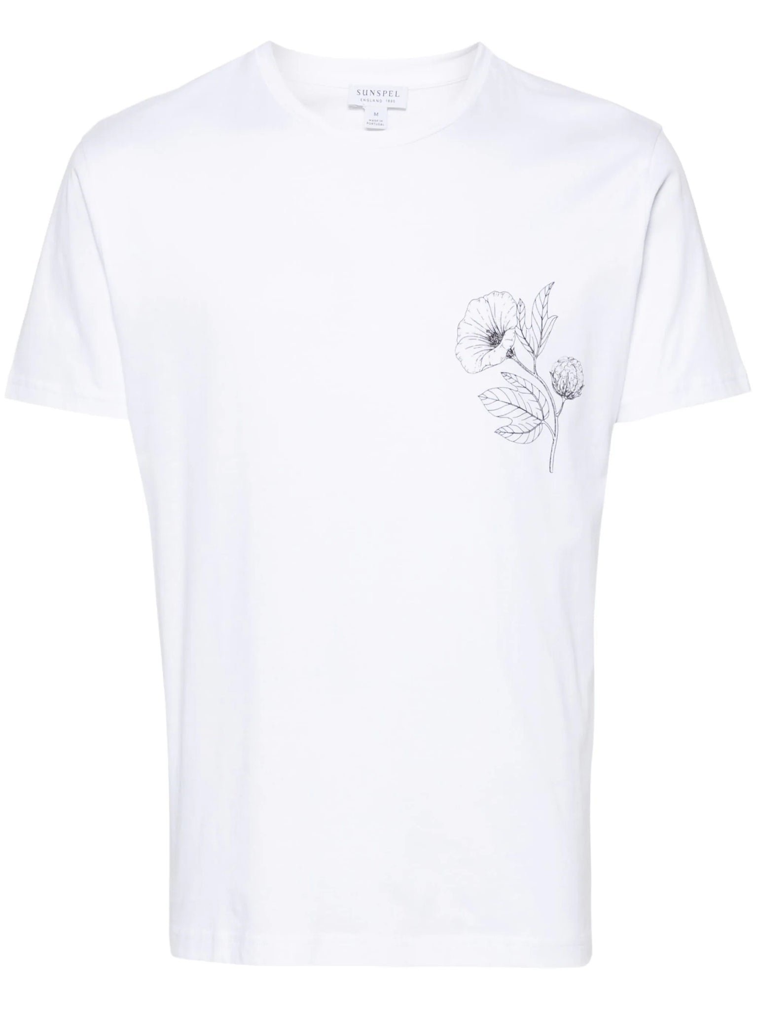 Camiseta motivo flor