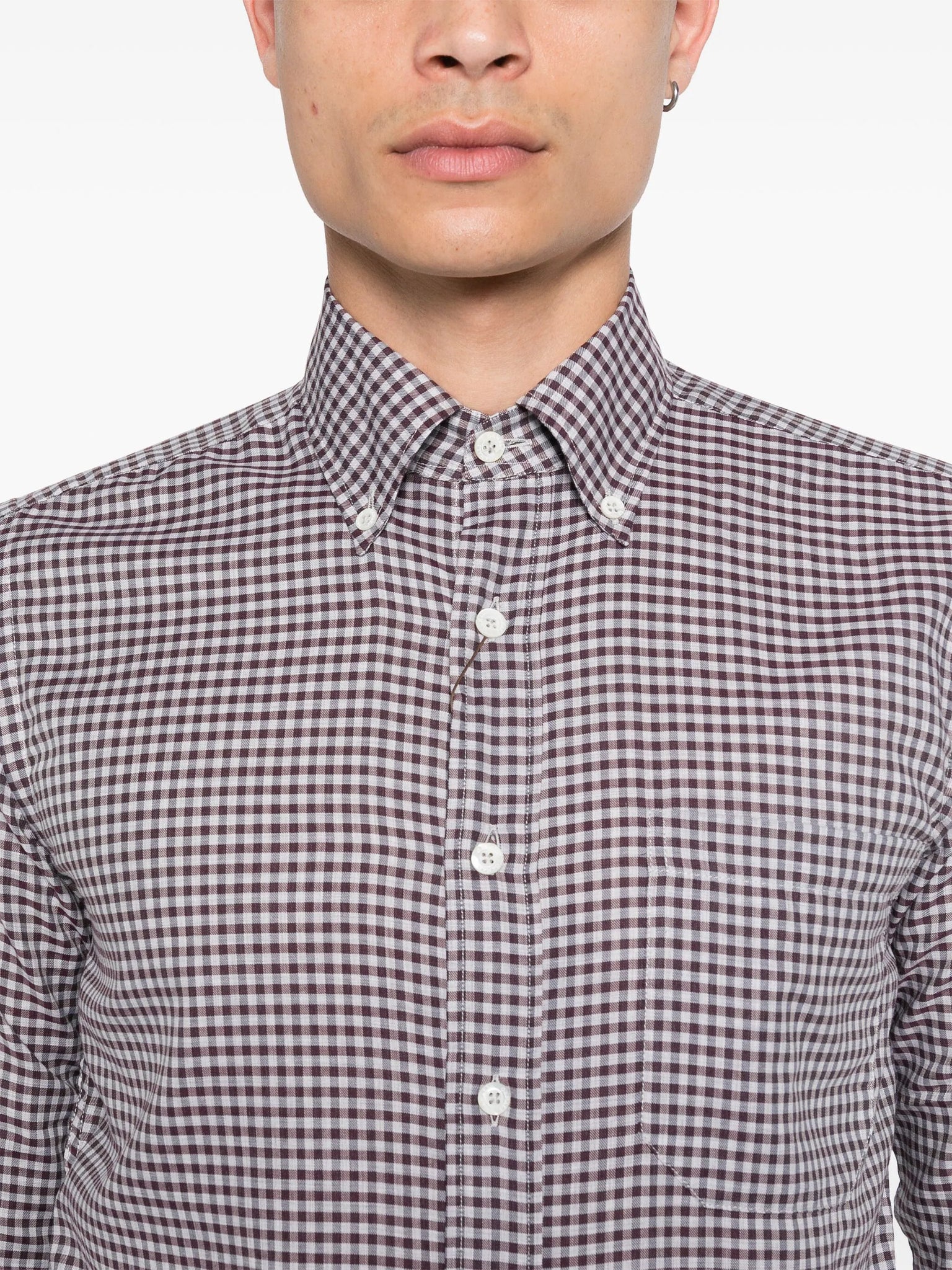 Camisa a cuadros gingham