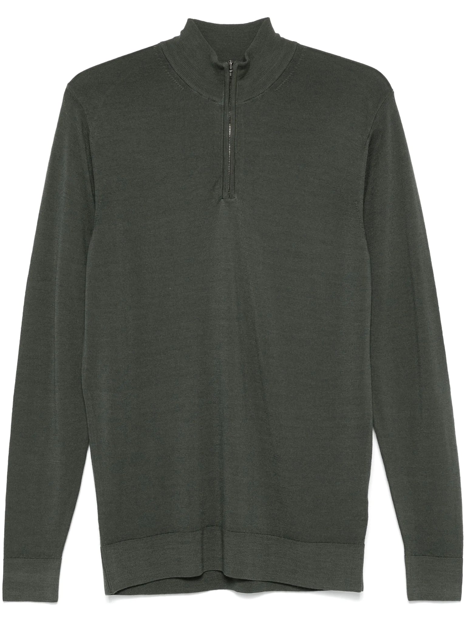 Jersey cremallera cuello alto