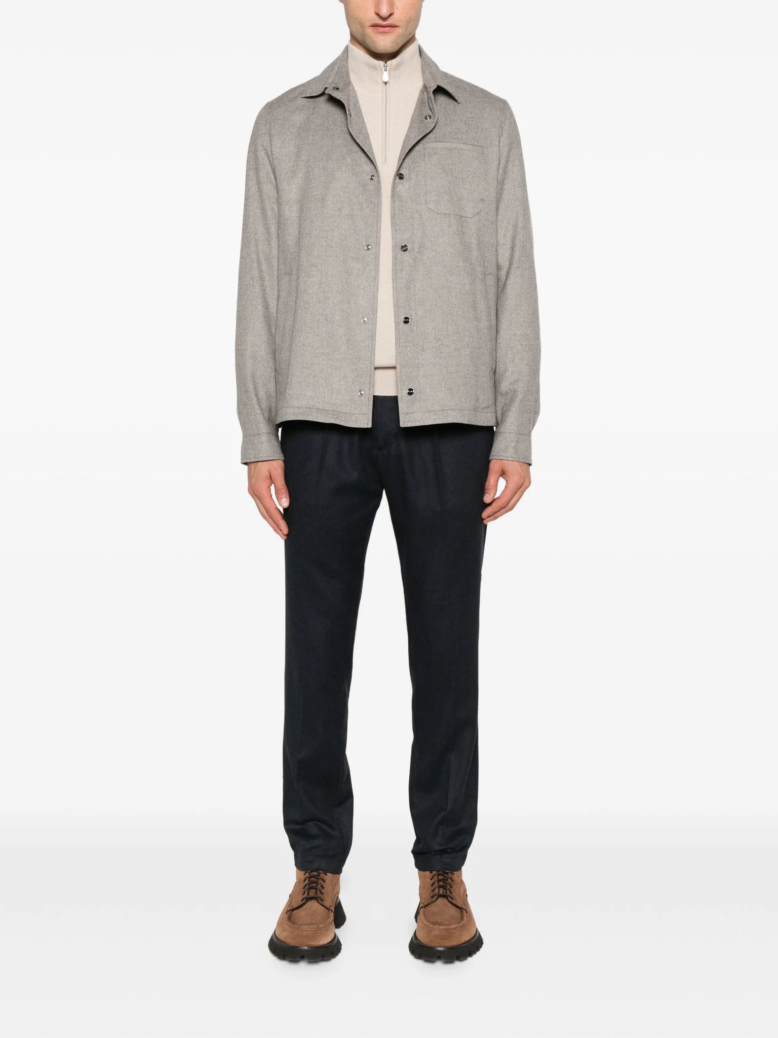 Pantalón seda cashmere