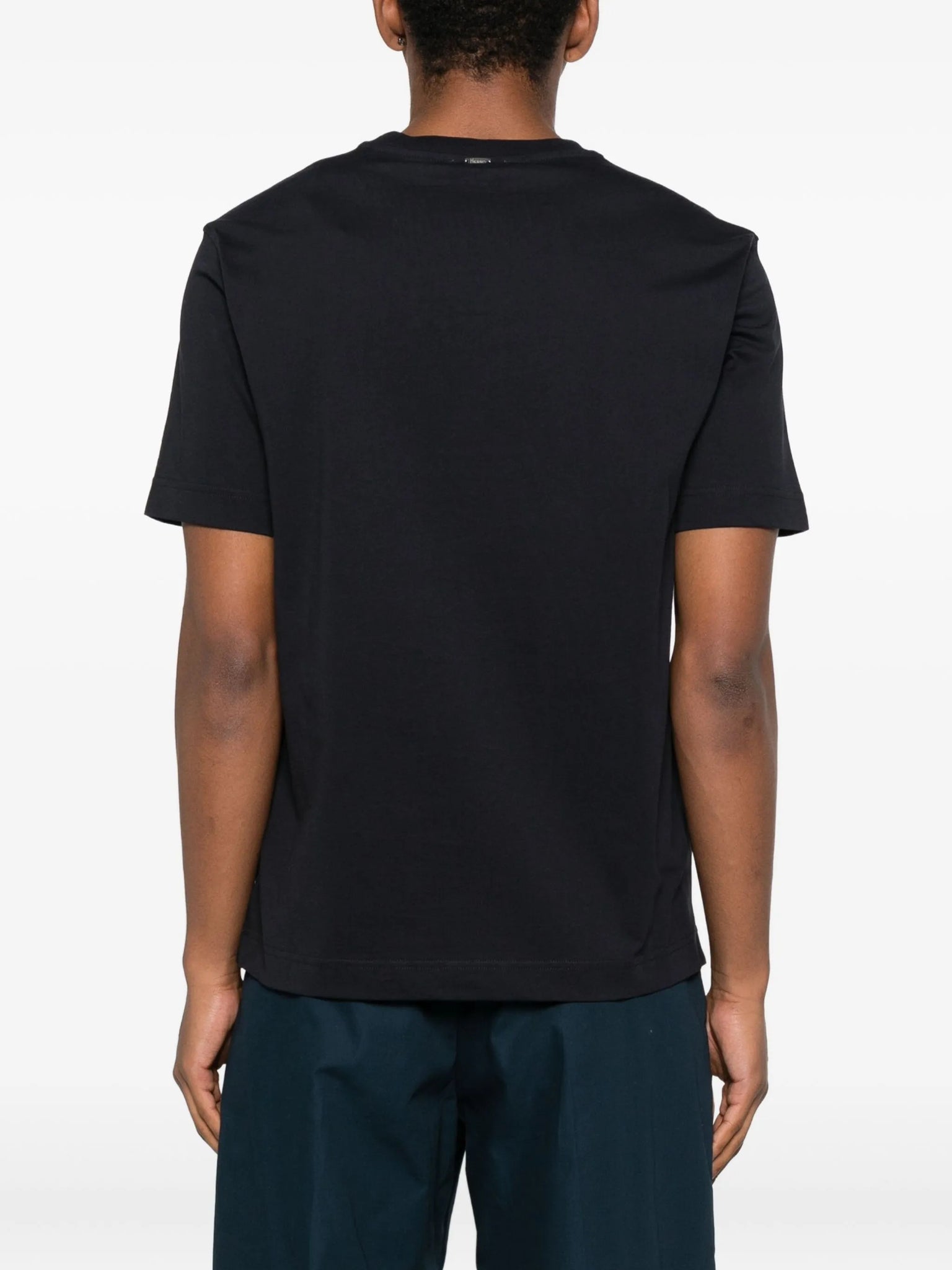 Camiseta bordada de algodón