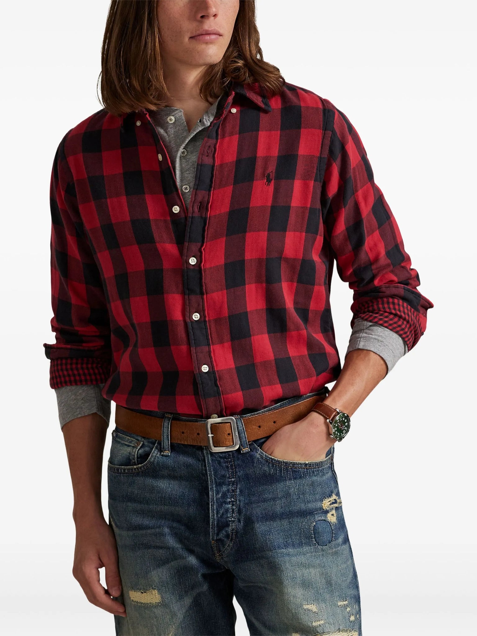 Camisa cuadros gingham