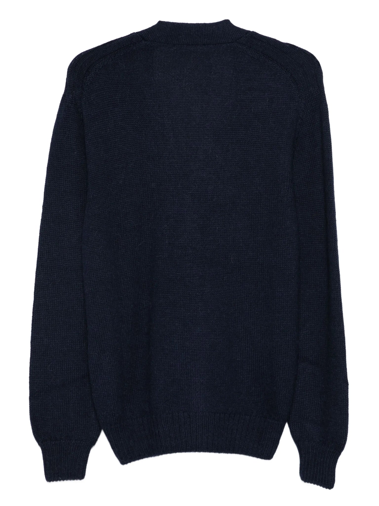 Cardigan canalé alpaca