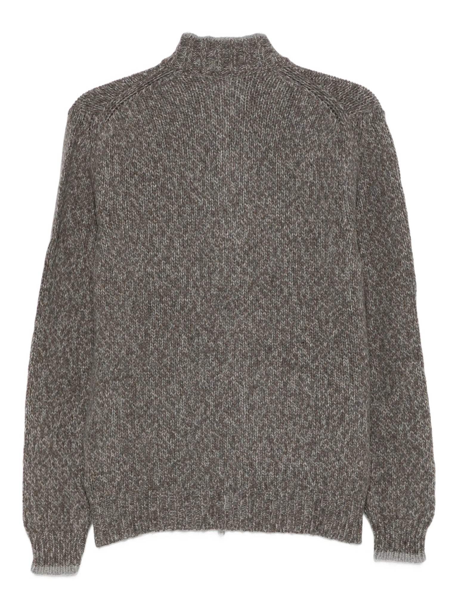 Cardigan cremallera lana alpaca