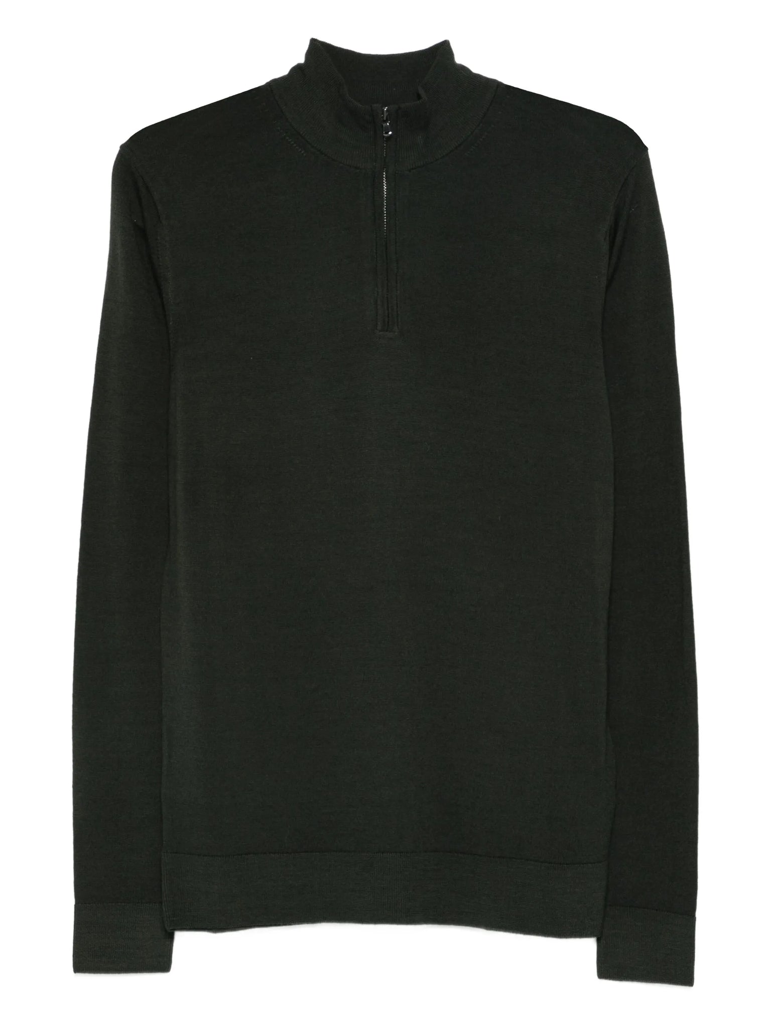 Jersey cremallera cuello alto