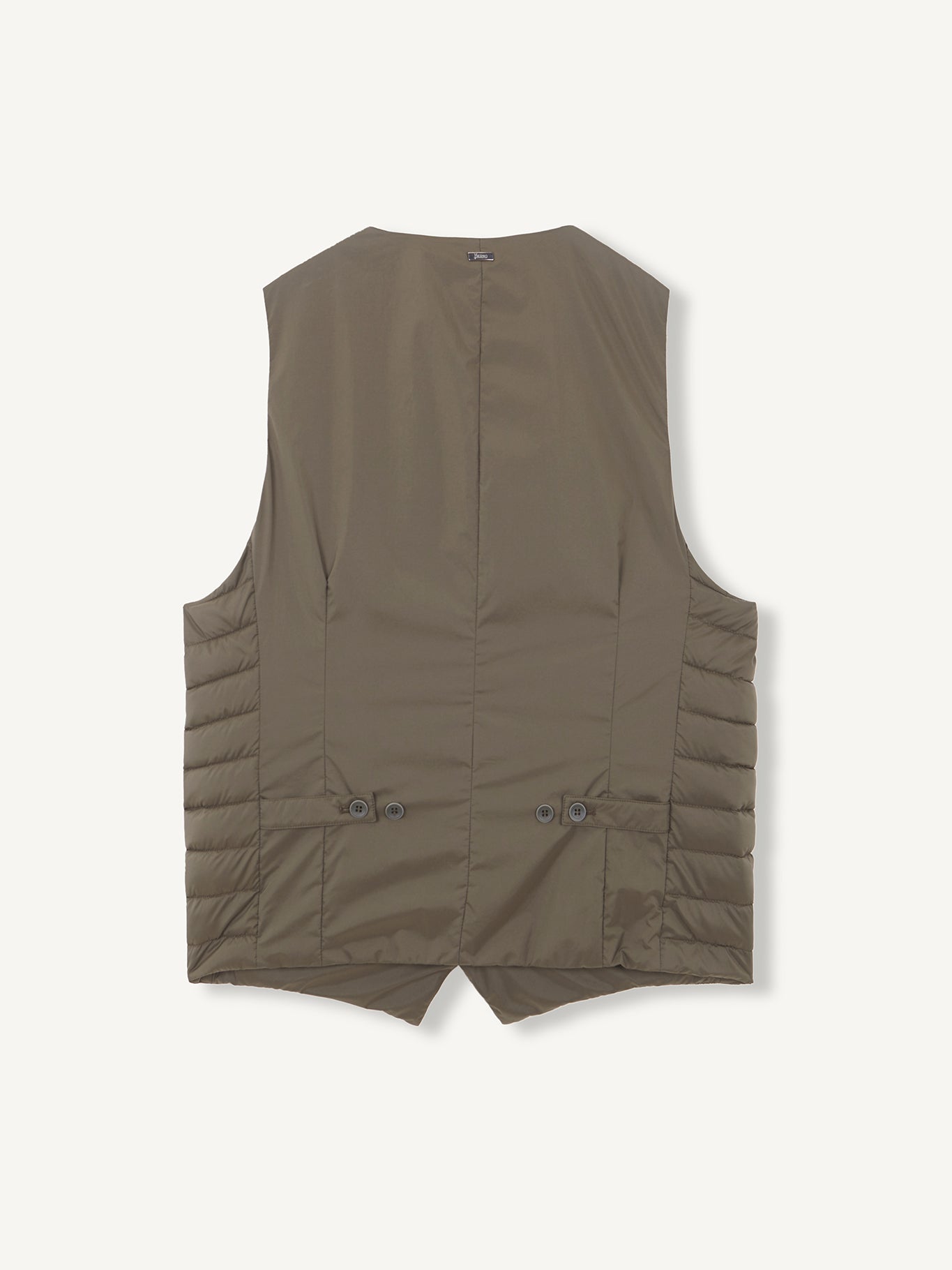 V-neck padded vest