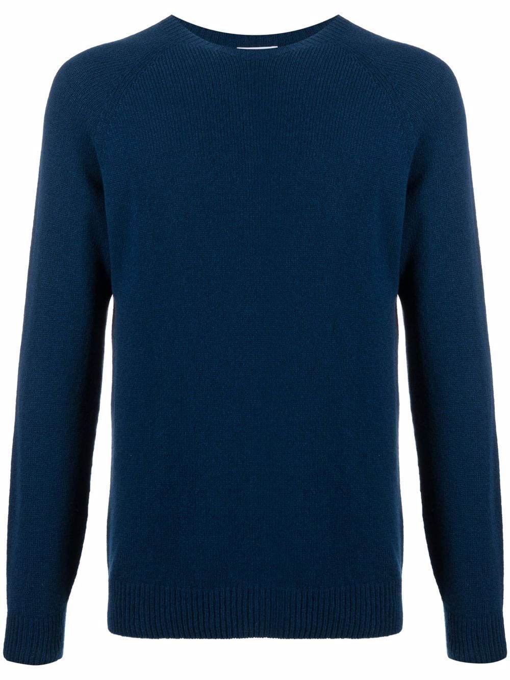 Jersey de canalé con cuello redondo